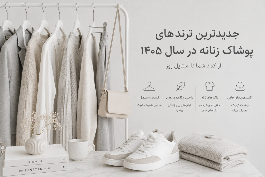 ترند های پوشاک زنانه